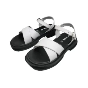 sandalias caramelo blanca